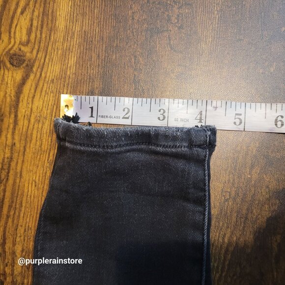 American Eagle Jeans 6 S Jegging Mid Rise Next Level Stretch Black Wash Denim - Picture 12 of 13